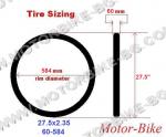 ВЕЛО ГУМА ВЪНШНА 27.5x2.35 (60-584) ZR-4159 VECTOR eReady РАЛСОН (протектор 2мм)-4